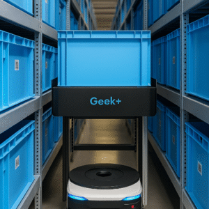 Robot tự hành khay chứa hàng